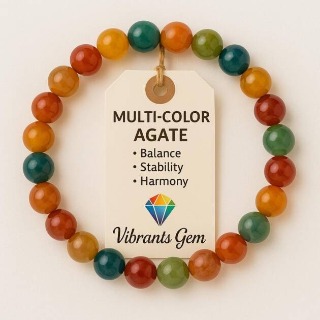 Multi-Color Agate